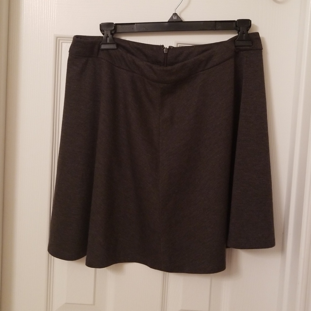 Dark grey skirt